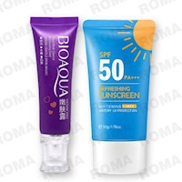 CREMA ACLARANTE + BLOQUEADOR REFRESCANTE SPF50 LAIKOU 50G